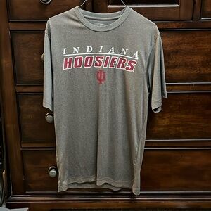 Indiana Hoosiers T-shirt. Gray, size medium